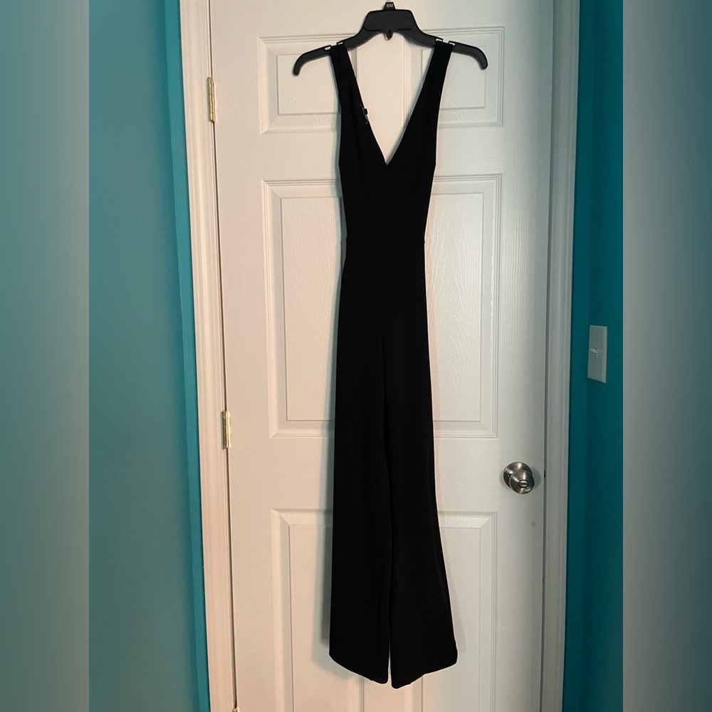 Express Long Black Jumpsuit